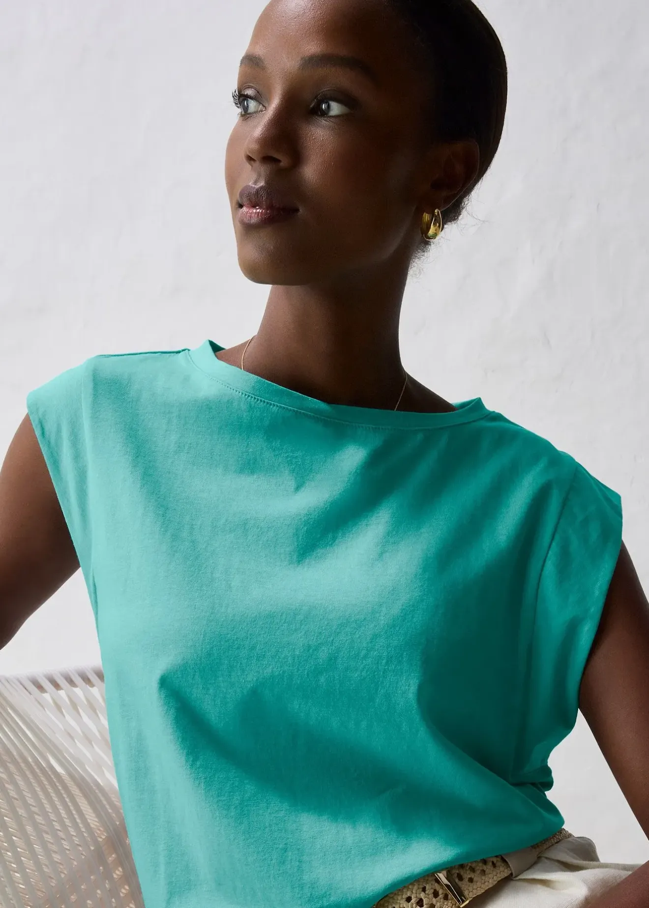 Femme bonprix Premium|T-Shirts & Tops|T-shirt coton et soie