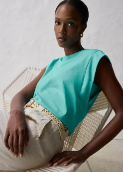 Femme bonprix Premium|T-Shirts & Tops|T-shirt coton et soie