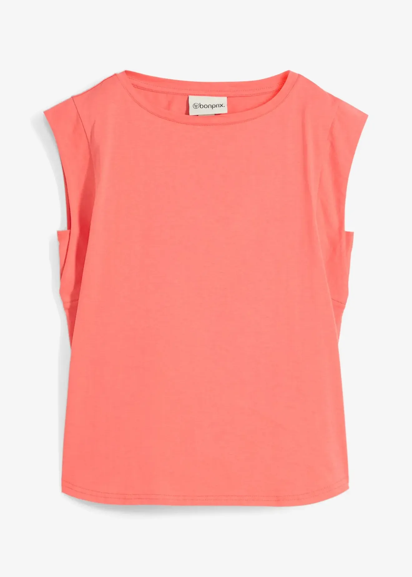 bonprix T-shirt coton et soie|Femme Premium|T-Shirts & Tops