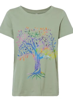 bonprix T-shirt coton imprimé|Femme T-Shirts & Tops