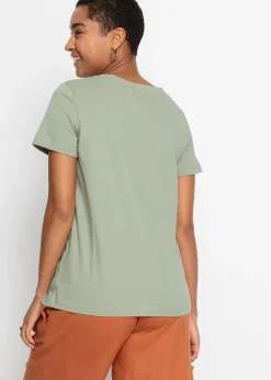 bonprix T-shirt coton imprimé|Femme T-Shirts & Tops