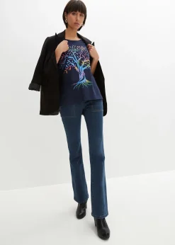 Femme bonprix T-Shirts & Tops|T-shirt coton imprimé