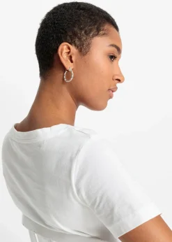 bonprix T-shirt coton imprimé|Femme T-Shirts & Tops