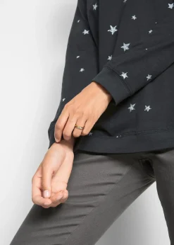 bonprix T-shirt coton imprimé, manches longues|Femme T-Shirts & Tops