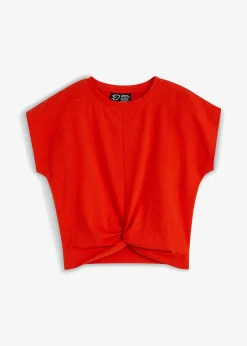 bonprix T-shirt court 100% coton|Femme T-Shirts & Tops