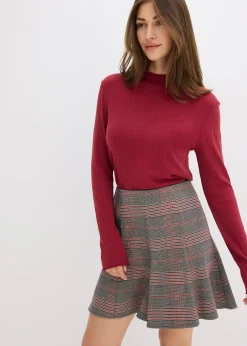 bonprix T-shirt côtelé|Femme T-Shirts & Tops