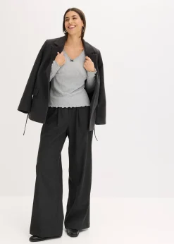 Femme bonprix T-Shirts & Tops|T-shirt côtelé