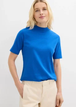 Femme bonprix Basiques|T-Shirts & Tops|T-shirt côtelé 100% coton