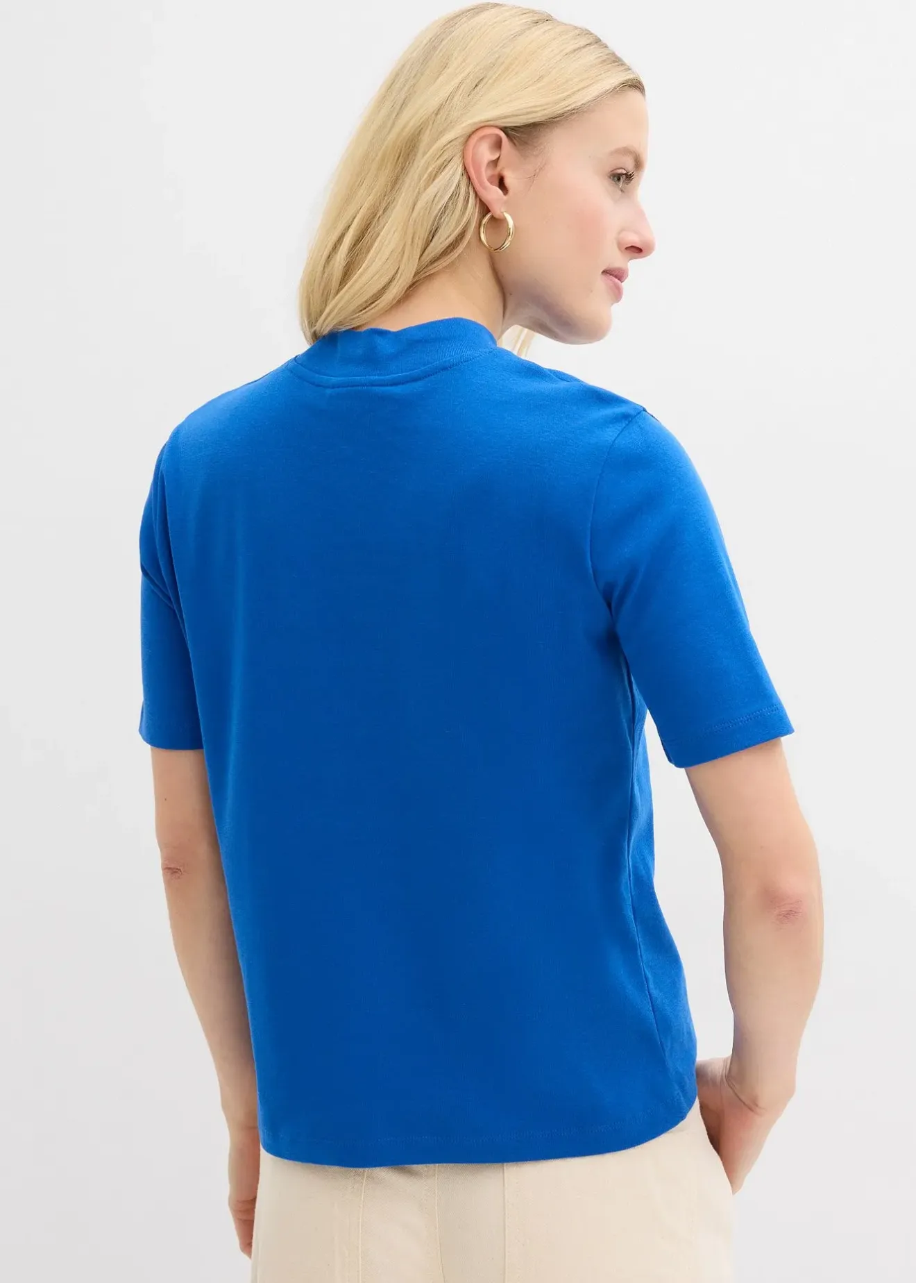 Femme bonprix Basiques|T-Shirts & Tops|T-shirt côtelé 100% coton