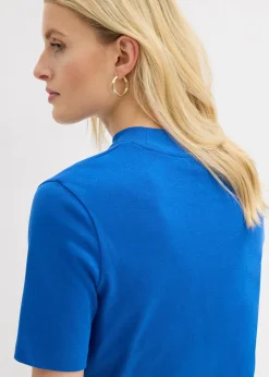 Femme bonprix Basiques|T-Shirts & Tops|T-shirt côtelé 100% coton