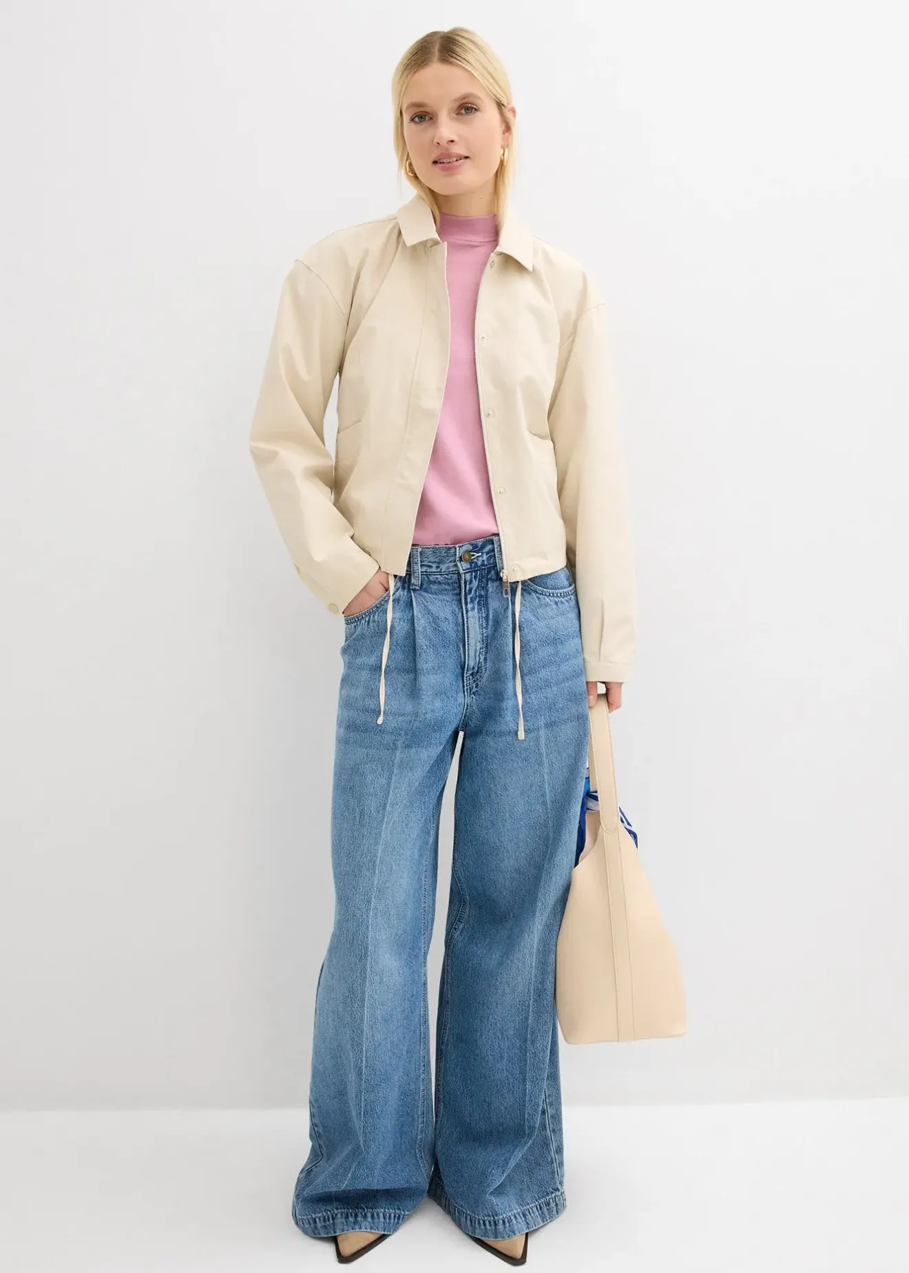 Femme bonprix Basiques|T-Shirts & Tops|T-shirt côtelé 100% coton