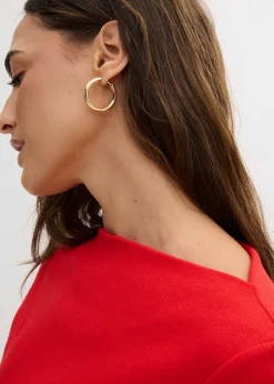 Femme bonprix Basiques|T-Shirts & Tops|T-shirt côtelé ajusté