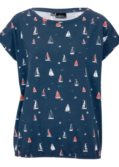 bonprix T-shirt décontracté, manches courtes|Femme T-Shirts & Tops