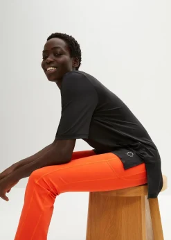 Femme bonprix Vêtements De Sport|T-Shirts & Tops|T-shirt de sport long avec mesh, séchage rapide