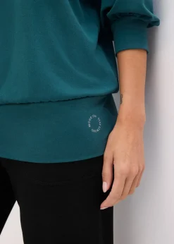 bonprix T-shirt de sport oversize à manches 3/4, séchage rapide|Femme Vêtements De Sport|T-Shirts & Tops