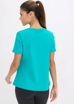 bonprix T-shirt de sport toucher coton|Femme Vêtements De Sport|T-Shirts & Tops