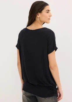 bonprix T-shirt doux en viscose extensible|Femme T-Shirts & Tops