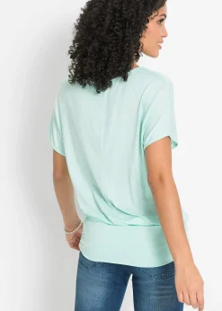 bonprix T-shirt doux en viscose extensible|Femme T-Shirts & Tops