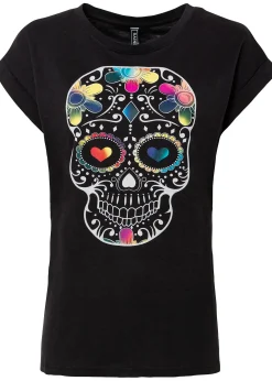 Femme bonprix T-Shirts & Tops|T-shirt doux en viscose mélangée