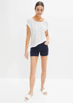 Femme bonprix T-Shirts & Tops|T-shirt en broderie anglaise