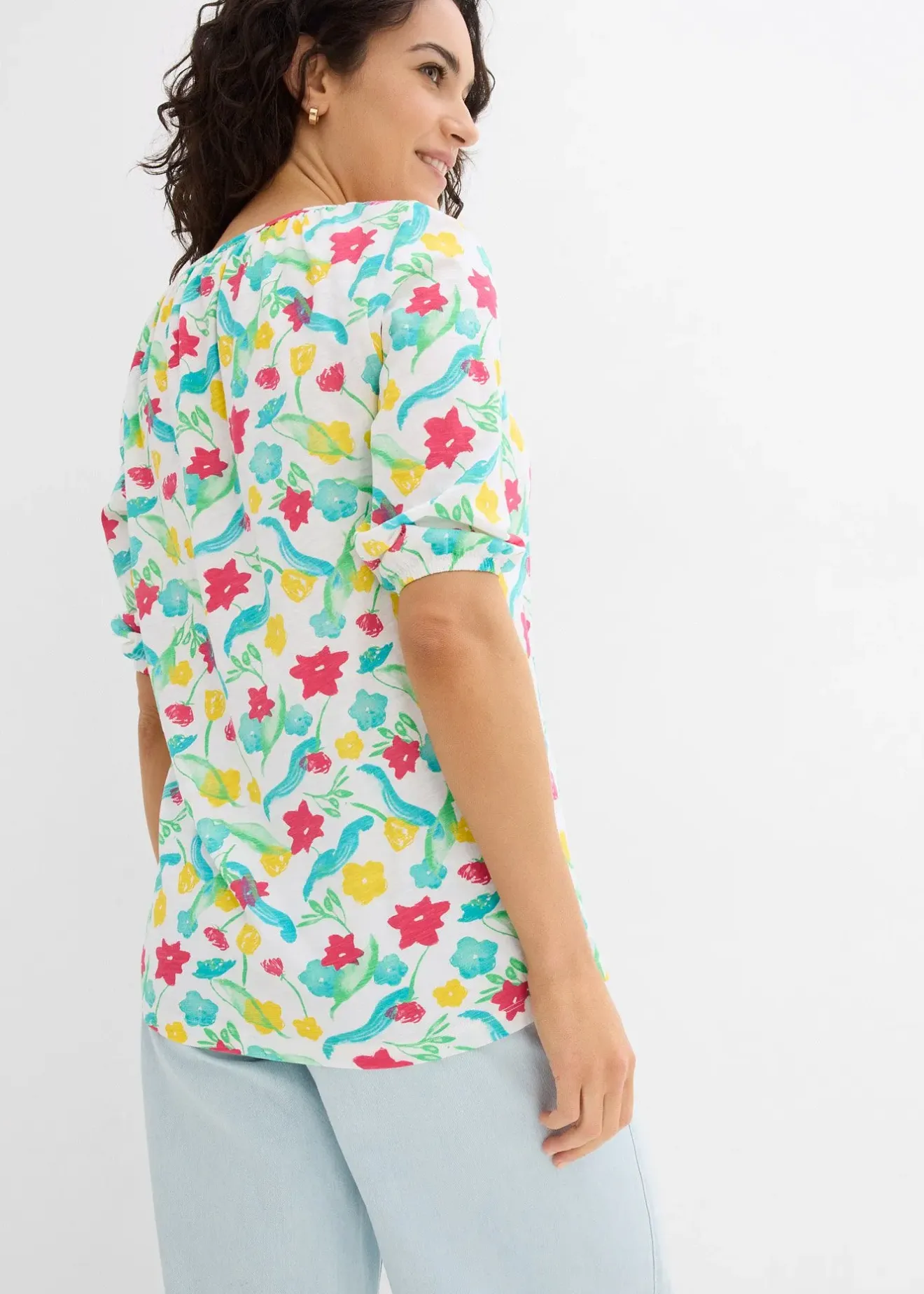 bonprix T-shirt en coton|Femme T-Shirts & Tops