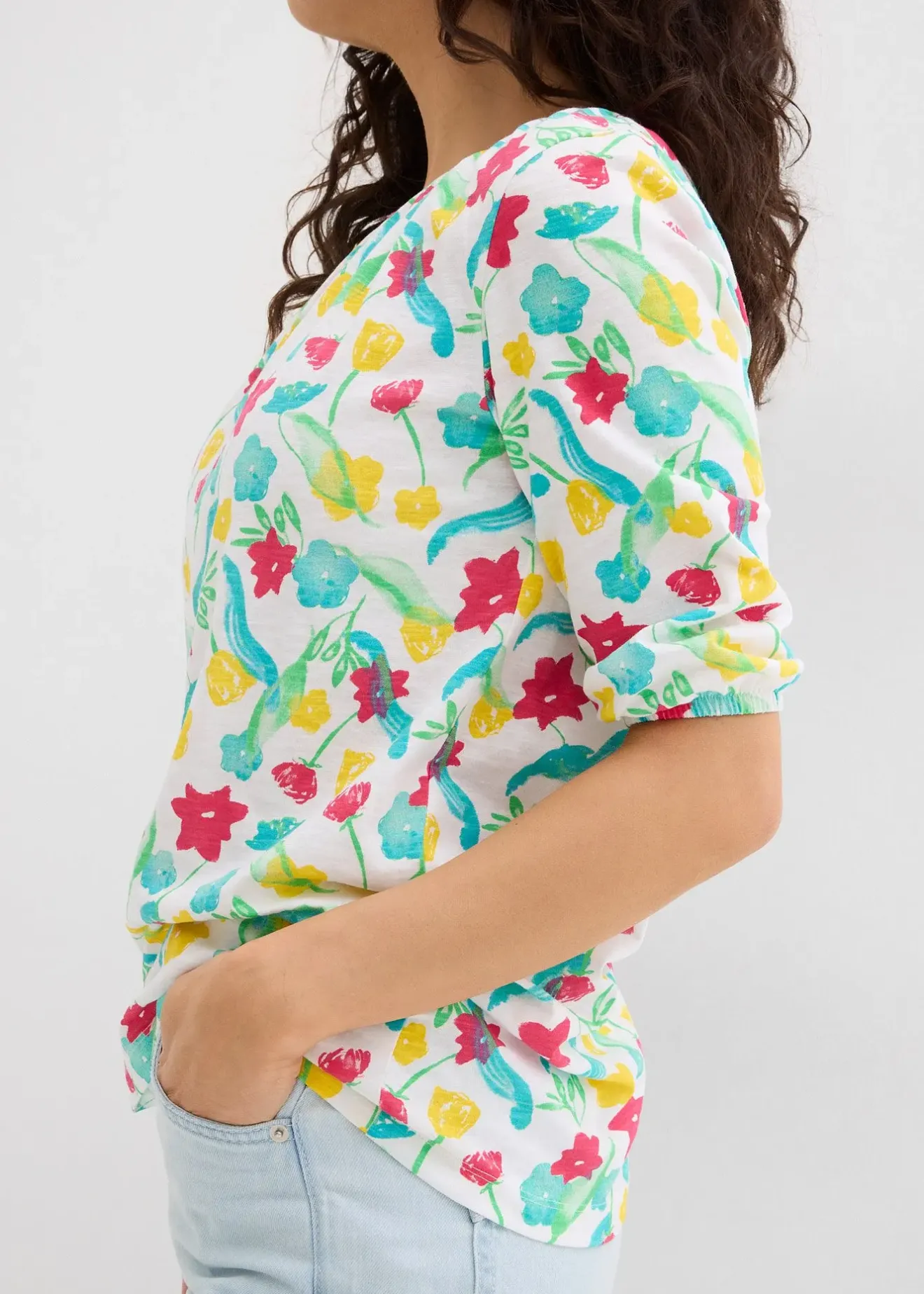 bonprix T-shirt en coton|Femme T-Shirts & Tops