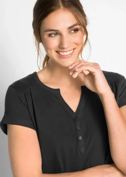 bonprix T-shirt en coton|Femme T-Shirts & Tops