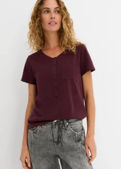 Femme bonprix T-Shirts & Tops|T-shirt en coton et viscose