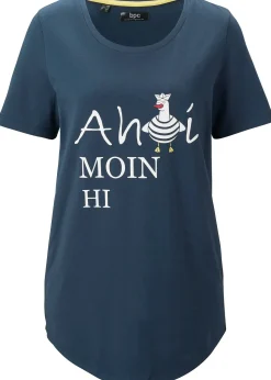 Femme bonprix T-Shirts & Tops|T-shirt en coton extensible