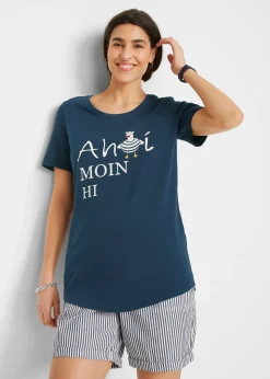 Femme bonprix T-Shirts & Tops|T-shirt en coton extensible