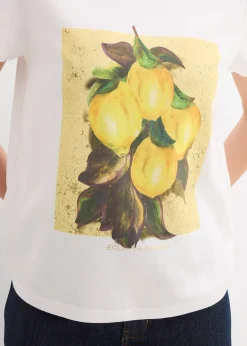 Femme bonprix T-Shirts & Tops|T-shirt en coton extensible