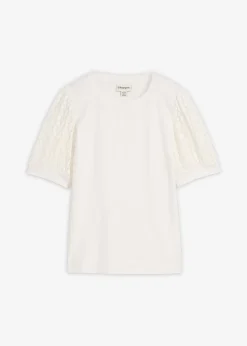 bonprix T-shirt en coton extensible|Femme T-Shirts & Tops