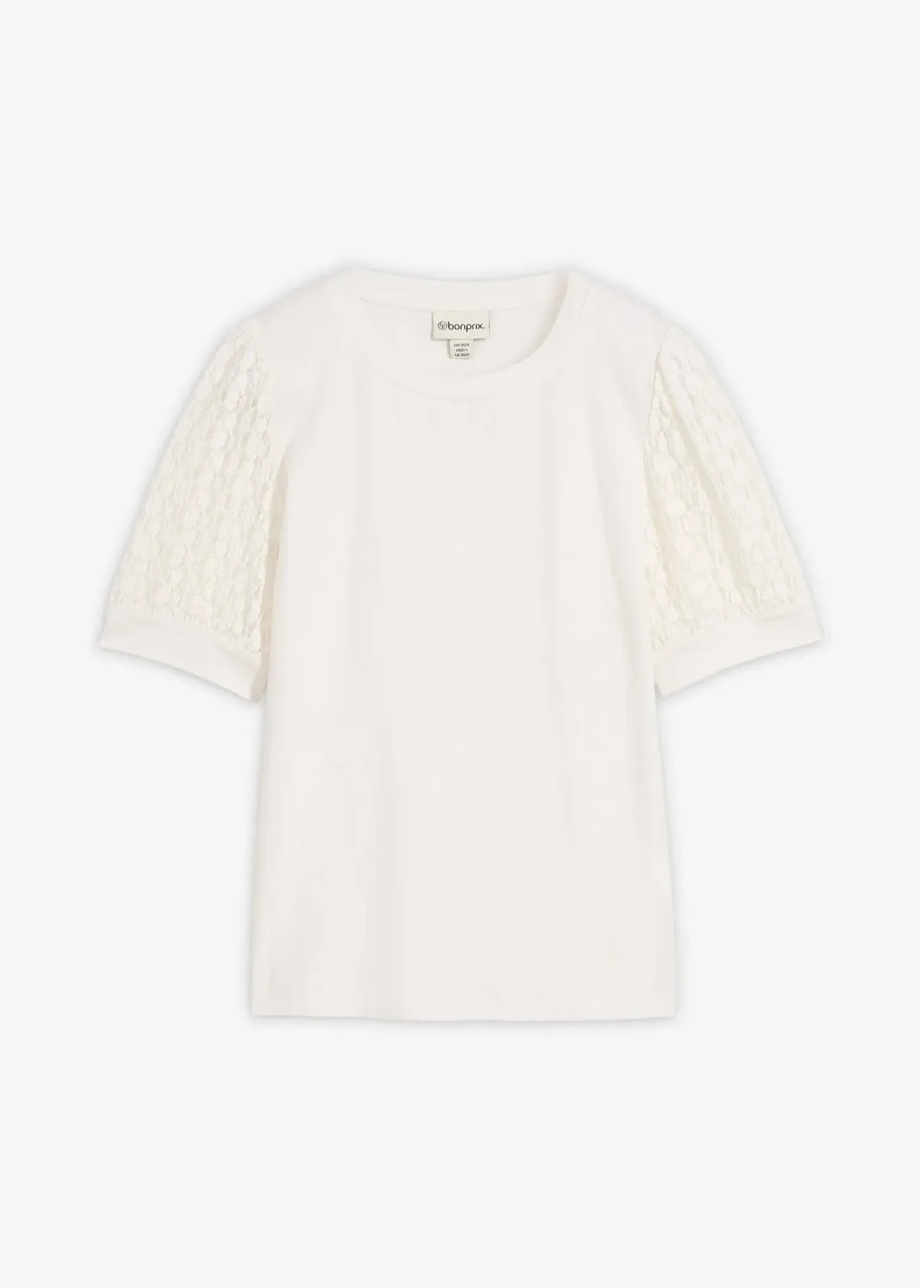 bonprix T-shirt en coton extensible|Femme T-Shirts & Tops