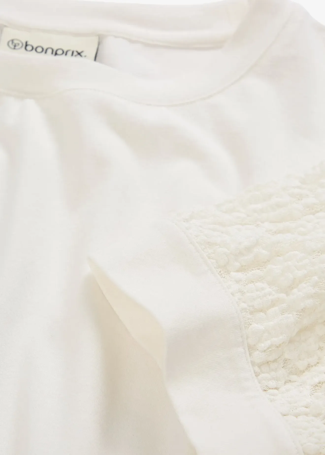 bonprix T-shirt en coton extensible|Femme T-Shirts & Tops