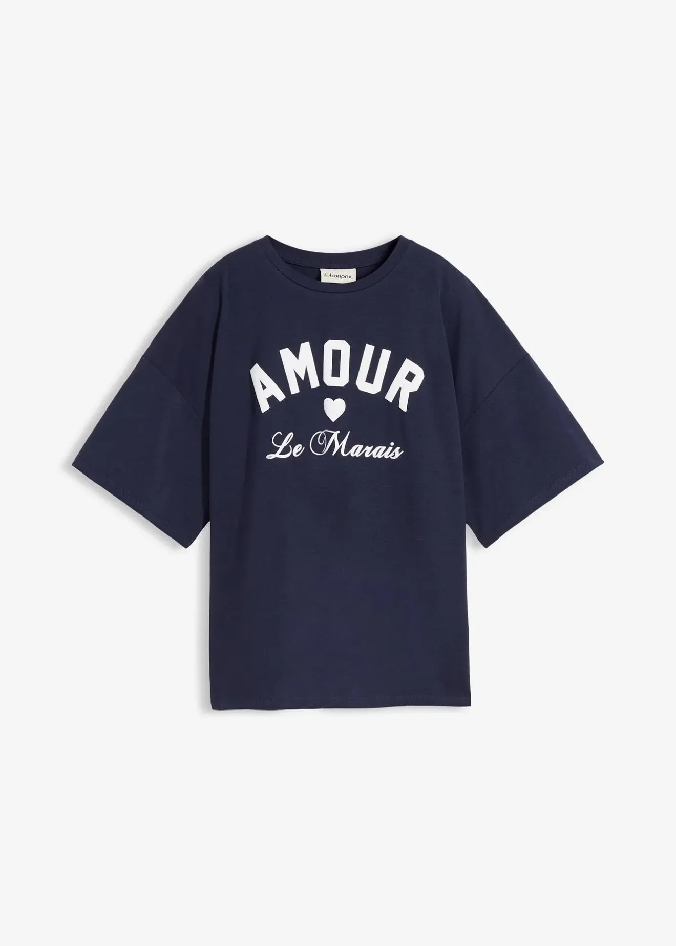 bonprix T-shirt en coton extensible|Femme T-Shirts & Tops