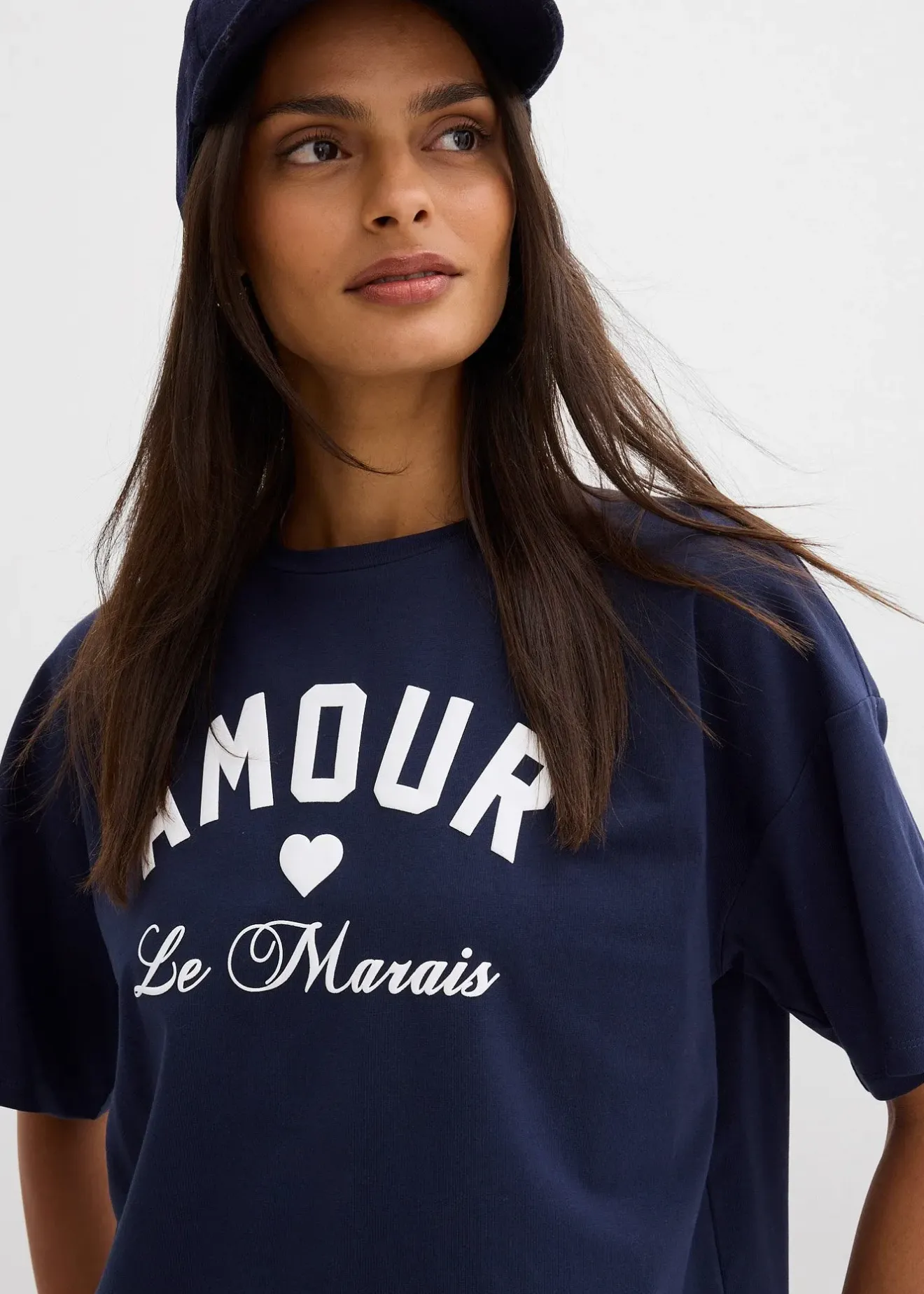 bonprix T-shirt en coton extensible|Femme T-Shirts & Tops