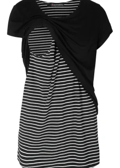 bonprix T-shirt 2en1 de grossesse et d'allaitement|Femme Femme Enceinte