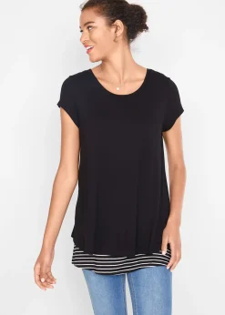 bonprix T-shirt 2en1 de grossesse et d'allaitement|Femme Femme Enceinte