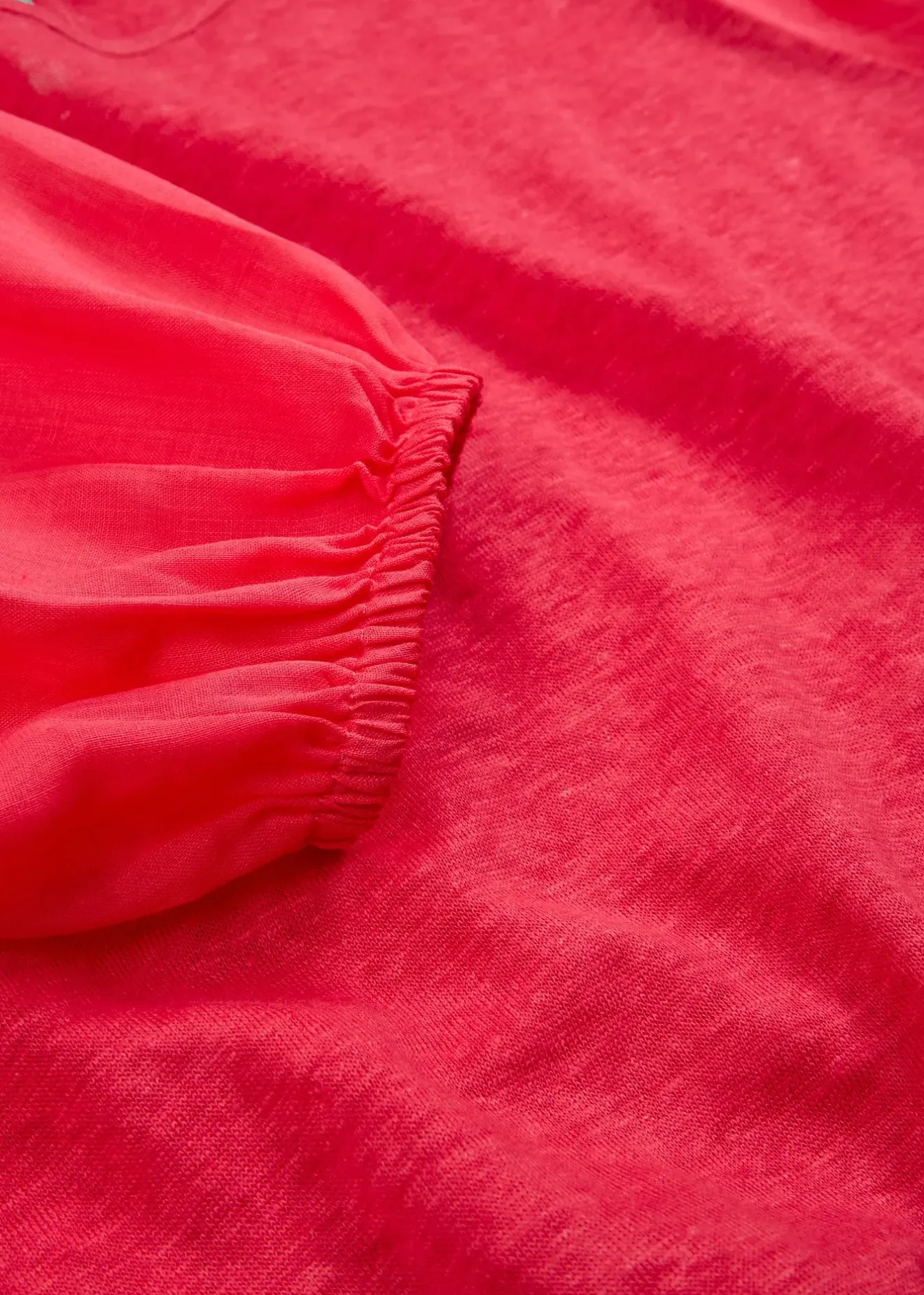 Femme bonprix Premium|T-shirt en lin à manches ballon