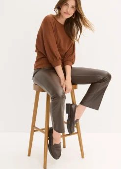 Femme bonprix T-Shirts & Tops|T-shirt en maille bouclette