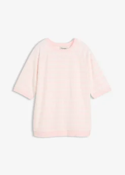 Femme bonprix Basiques|T-Shirts & Tops|T-shirt en tissu éponge doux