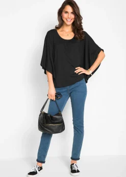 bonprix T-shirt en viscose à manches chauve-souris|Femme T-Shirts & Tops