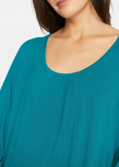 bonprix T-shirt en viscose à manches chauve-souris|Femme T-Shirts & Tops