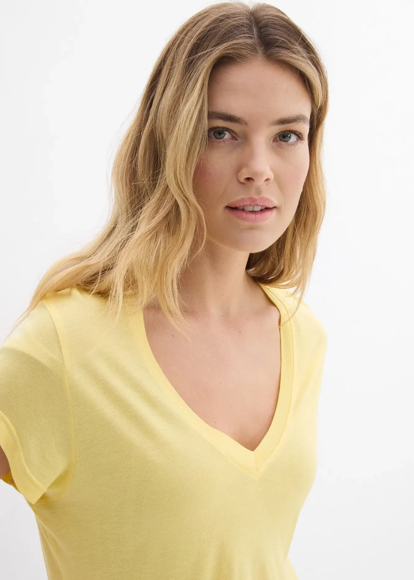 bonprix T-shirt en viscose douce|Femme Basiques|T-Shirts & Tops