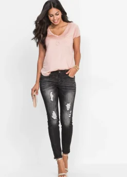 bonprix T-shirt en viscose douce|Femme Basiques|T-Shirts & Tops