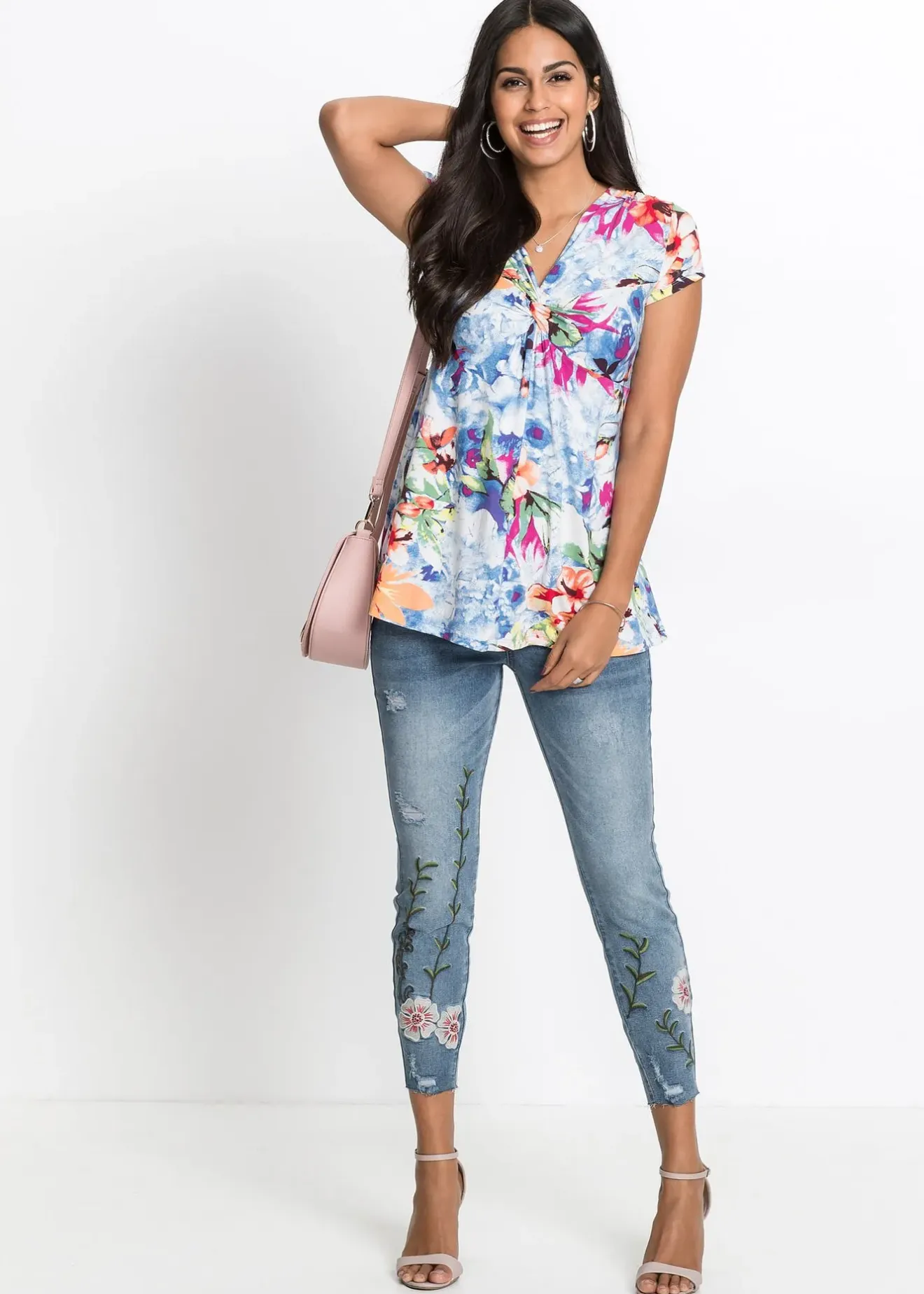 bonprix T-shirt en viscose extensible|Femme T-Shirts & Tops