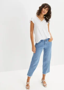 bonprix T-shirt en viscose extensible|Femme T-Shirts & Tops