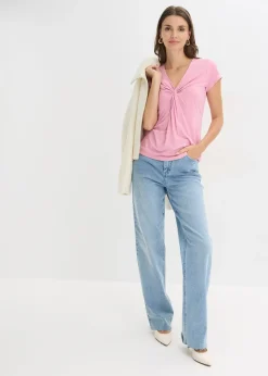 bonprix T-shirt en viscose extensible|Femme T-Shirts & Tops