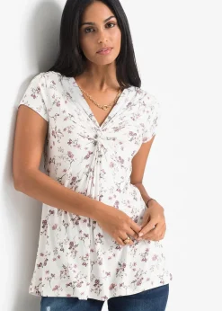 bonprix T-shirt en viscose extensible|Femme T-Shirts & Tops