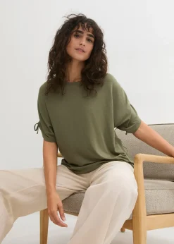 Femme bonprix T-Shirts & Tops|T-shirt en viscose fluide